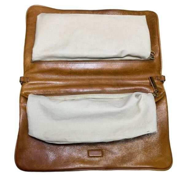 Tory‎ Burch Bombe Reva Clutch in Brown - Picture 8 of 10